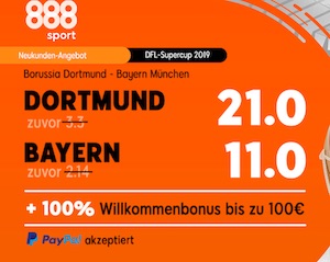 Supercup BVB Bayern 888sport