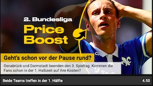 2. Bundesliga Quotenboost