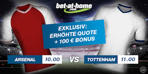 Arsenal vs. Tottenham Bet-at-Home