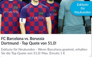 BetVictor Barca BVB Boost