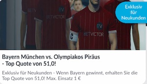 BetVictor Bayern Olympiakos