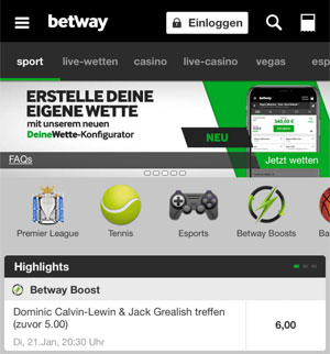 Betway Boost Login