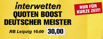 Interwetten Quotenboost