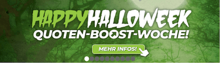 Happybet lädt zur Happy Halloweek mit zahlreichen Quotenboosts