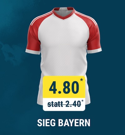 sportwetten.de Boost auf Bayern