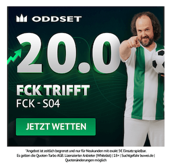 Kaiserslautern gegen Schalke Boost bei ODDSET