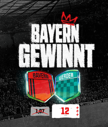 Bayern München Boost bei Winamax gegen Bremen