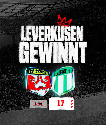 Leverkusen Boost bei Winamax gegen Gladbach