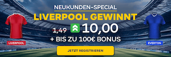Liverpool Boost gegen Everton bei MERKUR BETS