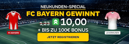 MERKUR BETS Boost zu Bayern gegen Leverkusen