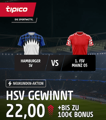 HSV Boost bei Tipico am 5.10.2025 gegen Mainz