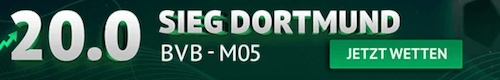 ODDSET Boost zu Dortmund gegen Mainz