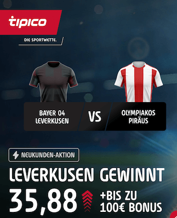 Boost auf Leverkusen gegen Olympiakos