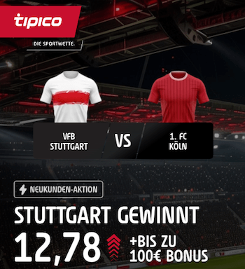 Stuttgart Boost gegen Köln bei Tipico
