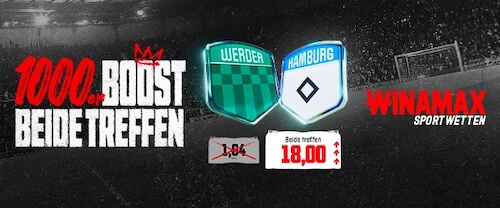 Boost auf beide Teams treffen bei Werder - HSV