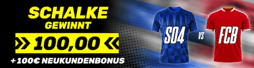 Schalke Boost gegen Bayern bei DAZNBet am 5.9.2026